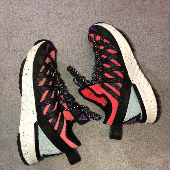 NIKE ACG React Terra Gobe Trail Running Shoe Bright Crimson BV6344-600 - Picture 11 of 16